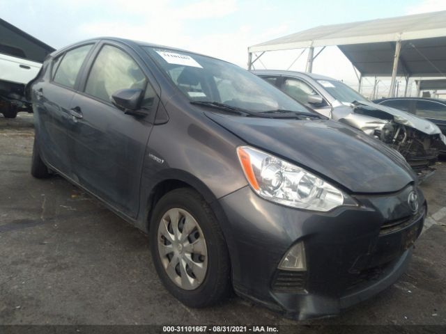 TOYOTA PRIUS C 2014 jtdkdtb32e1573344