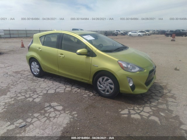 TOYOTA PRIUS C 2015 jtdkdtb32f1093693