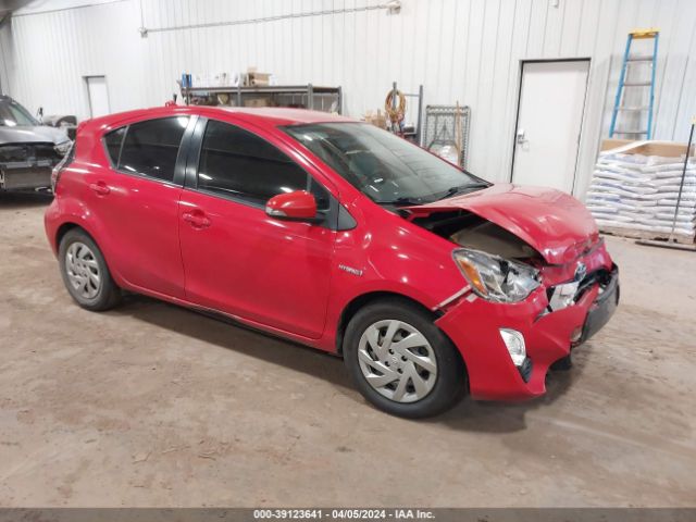 TOYOTA PRIUS C 2015 jtdkdtb32f1109634