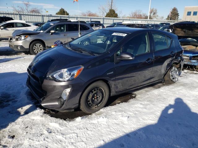 TOYOTA PRIUS C 2015 jtdkdtb32f1111044