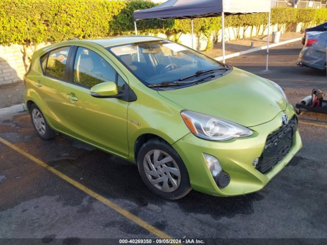 TOYOTA PRIUS C 2015 jtdkdtb32f1112243