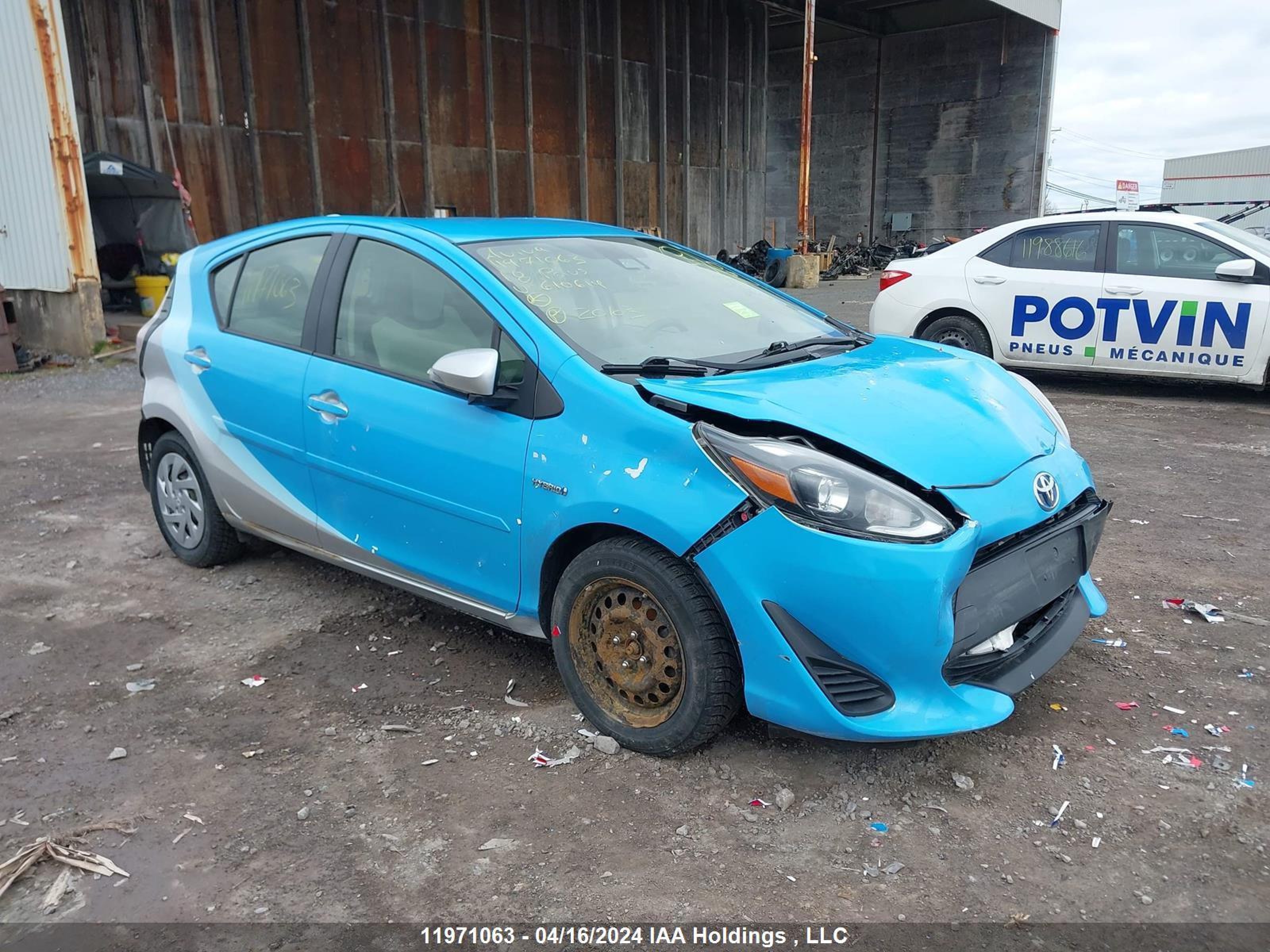 TOYOTA PRIUS C 2018 jtdkdtb32j1610614