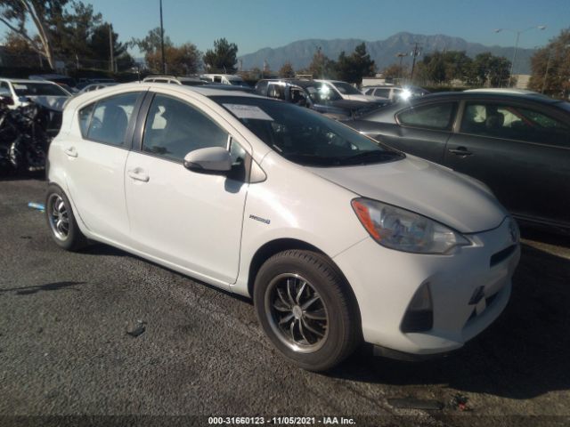 TOYOTA PRIUS C 2012 jtdkdtb33c1001003