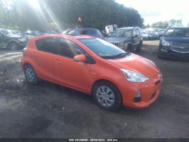 TOYOTA PRIUS C 2012 jtdkdtb33c1002085