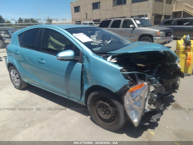 TOYOTA PRIUS C 2012 jtdkdtb33c1006105