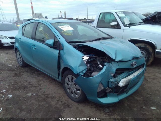 TOYOTA PRIUS C 2012 jtdkdtb33c1009960