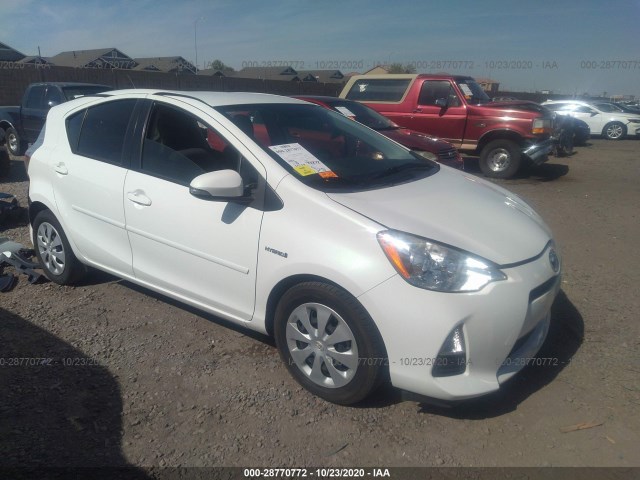 TOYOTA PRIUS C 2012 jtdkdtb33c1012518