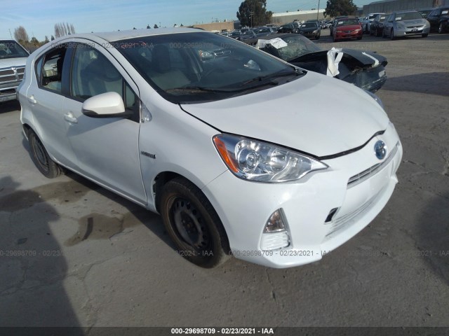 TOYOTA PRIUS C 2012 jtdkdtb33c1016391