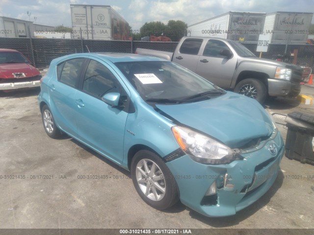 TOYOTA PRIUS C 2012 jtdkdtb33c1016522