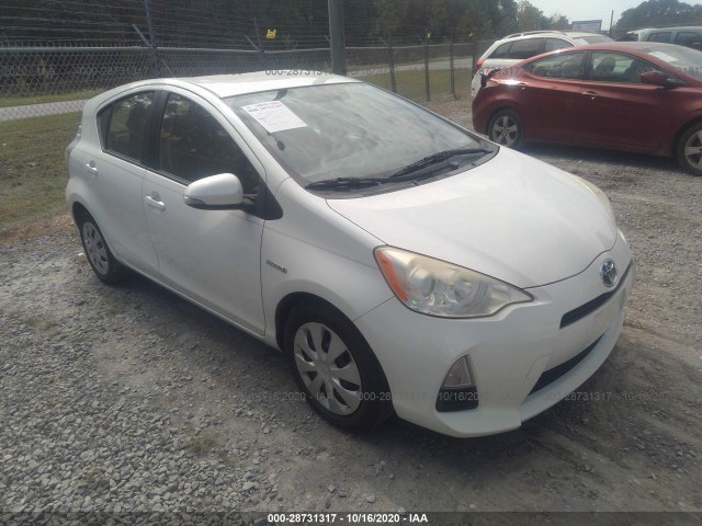 TOYOTA PRIUS C 2012 jtdkdtb33c1018948