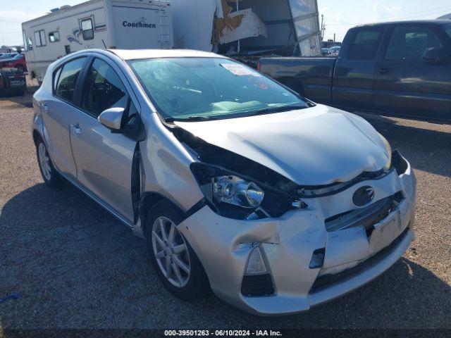 TOYOTA PRIUS C 2012 jtdkdtb33c1020263