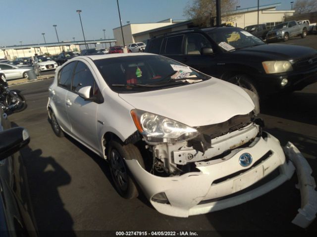 TOYOTA PRIUS C 2012 jtdkdtb33c1022322