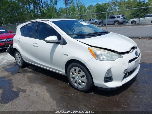 TOYOTA PRIUS C 2012 jtdkdtb33c1027990