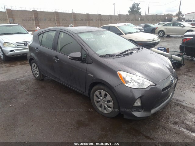 TOYOTA PRIUS C 2012 jtdkdtb33c1504529