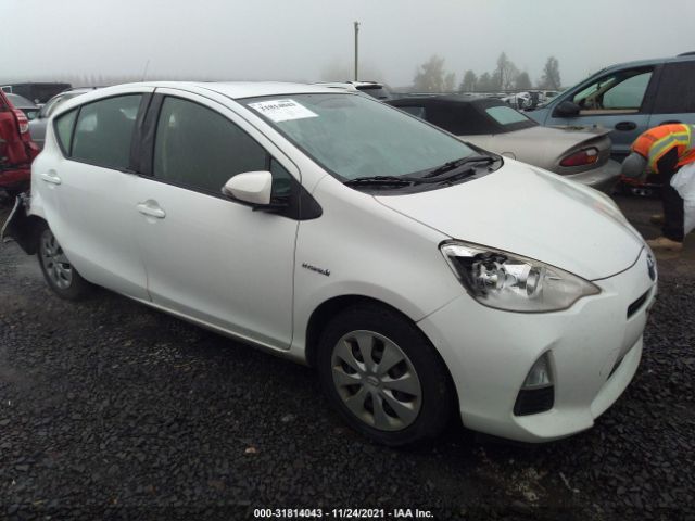 TOYOTA PRIUS C 2012 jtdkdtb33c1506068