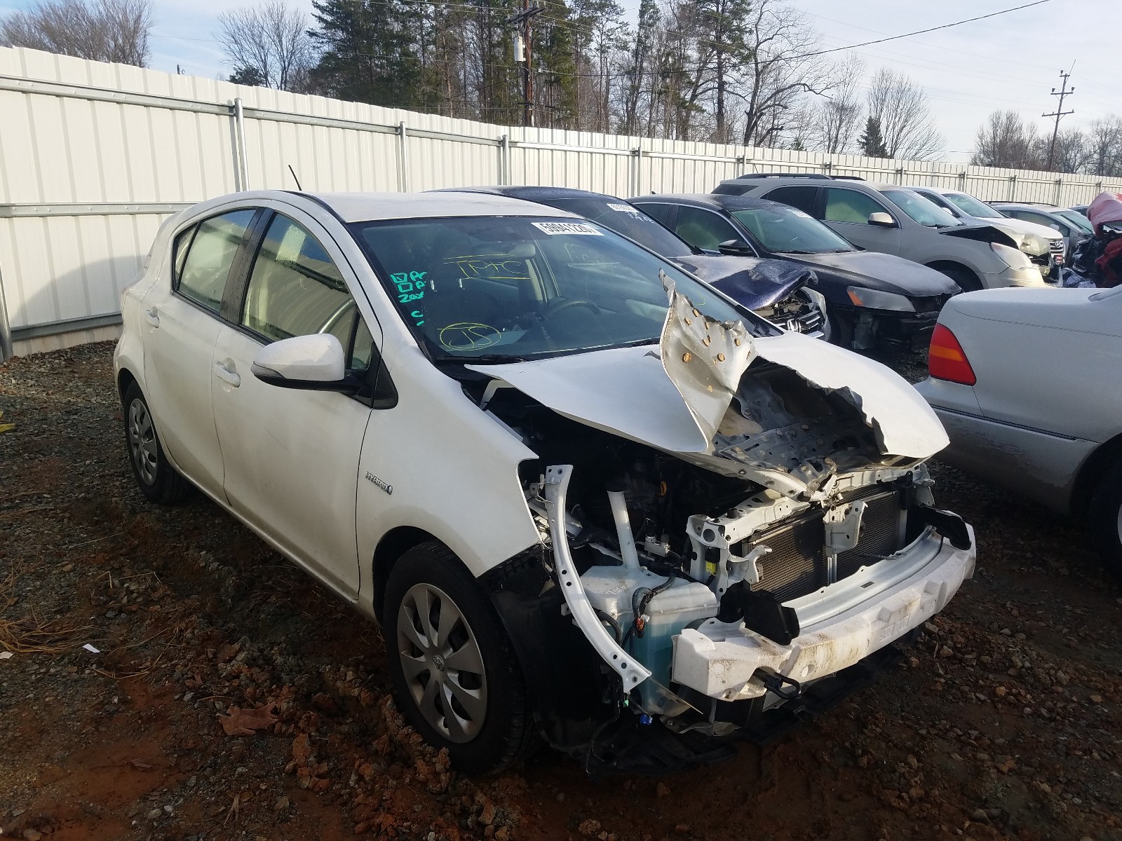 TOYOTA PRIUS C 2012 jtdkdtb33c1506524