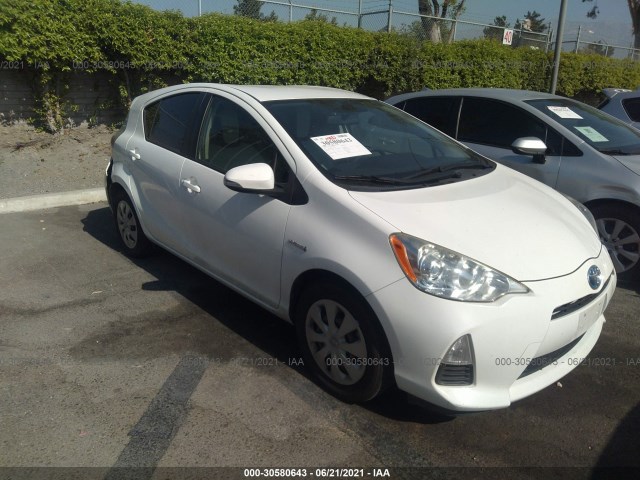 TOYOTA PRIUS C 2012 jtdkdtb33c1507740