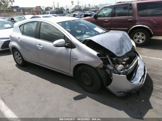 TOYOTA PRIUS C 2012 jtdkdtb33c1508872