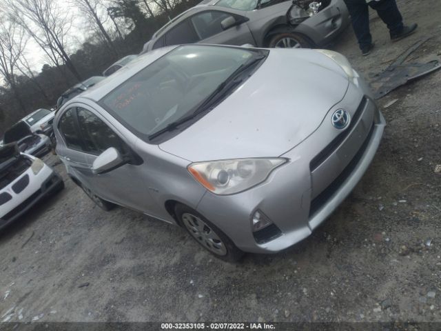 TOYOTA PRIUS C 2012 jtdkdtb33c1513330