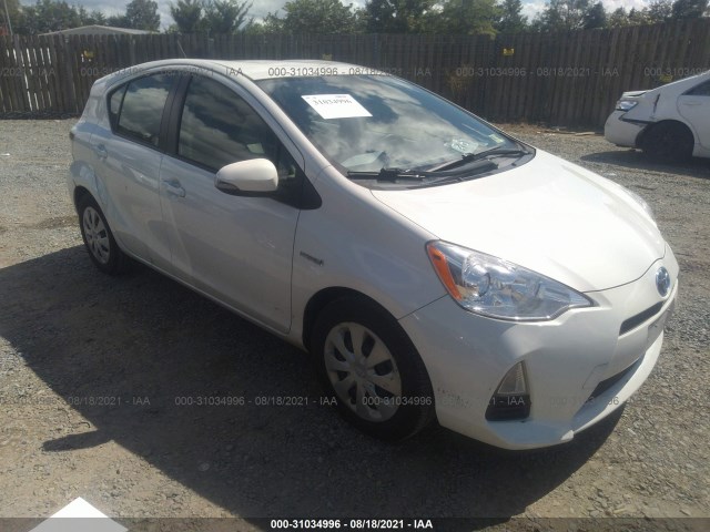 TOYOTA PRIUS C 2012 jtdkdtb33c1514672