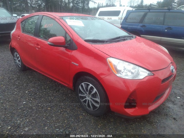 TOYOTA PRIUS C 2012 jtdkdtb33c1515000