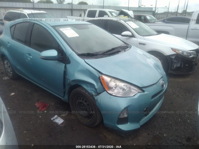 TOYOTA PRIUS C 2013 jtdkdtb33d1032981