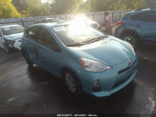 TOYOTA PRIUS C 2013 jtdkdtb33d1040773