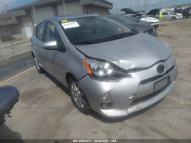 TOYOTA PRIUS C 2013 jtdkdtb33d1043320