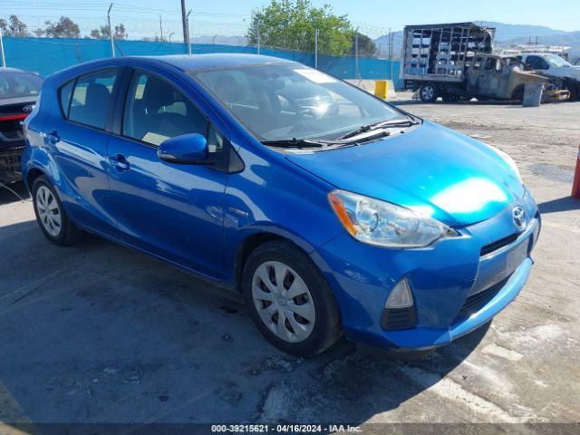 TOYOTA PRIUS C 2013 jtdkdtb33d1044306