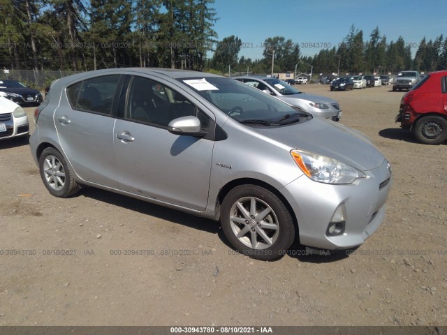 TOYOTA PRIUS C 2013 jtdkdtb33d1045049