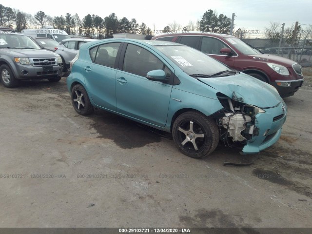 TOYOTA PRIUS C 2013 jtdkdtb33d1045567