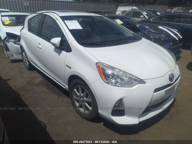 TOYOTA PRIUS C 2013 jtdkdtb33d1051370