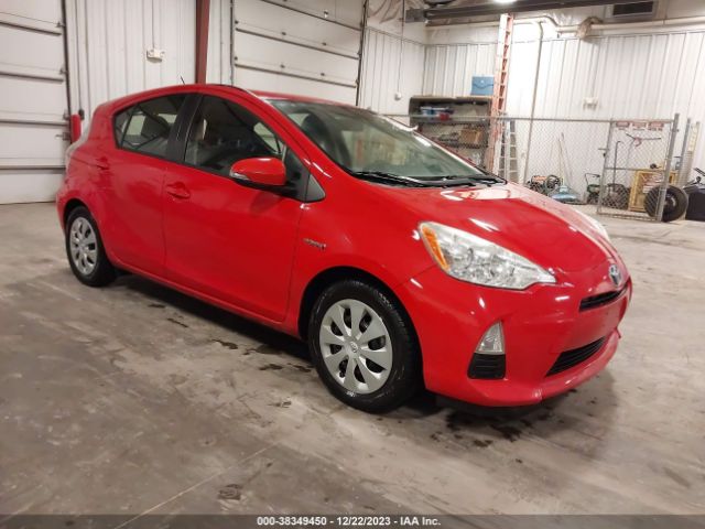 TOYOTA PRIUS C 2013 jtdkdtb33d1529853