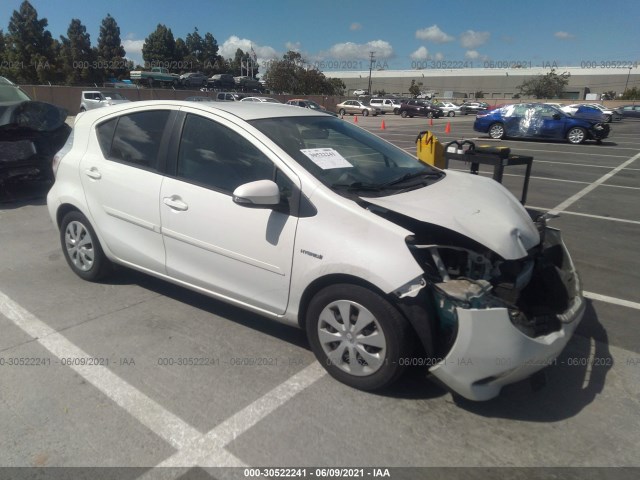 TOYOTA PRIUS C 2013 jtdkdtb33d1530825