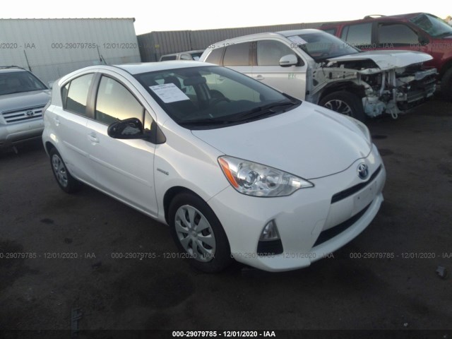 TOYOTA PRIUS C 2013 jtdkdtb33d1533773