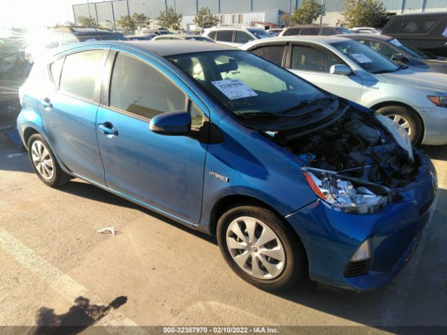 TOYOTA PRIUS C 2013 jtdkdtb33d1535104