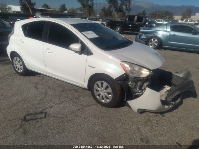 TOYOTA PRIUS C 2013 jtdkdtb33d1537127