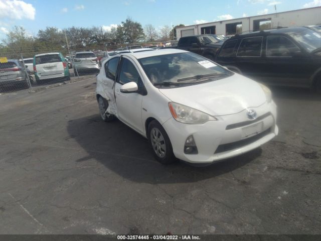 TOYOTA PRIUS C 2013 jtdkdtb33d1542814