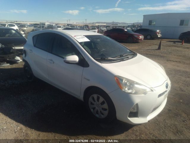 TOYOTA PRIUS C 2013 jtdkdtb33d1546295