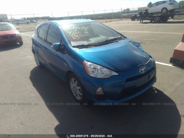 TOYOTA PRIUS C 2013 jtdkdtb33d1548080