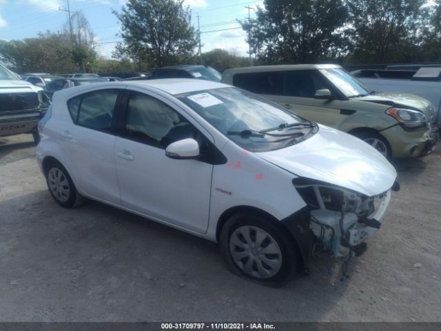 TOYOTA PRIUS C 2013 jtdkdtb33d1548564