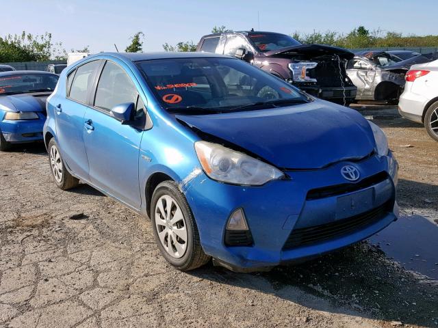 TOYOTA PRIUS C 2013 jtdkdtb33d1548807