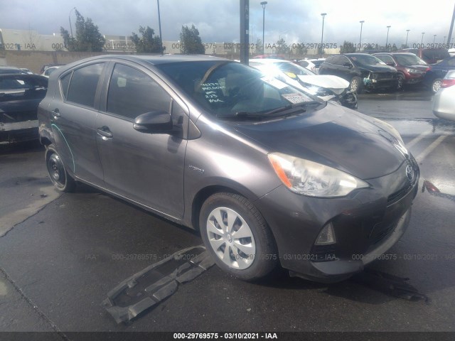 TOYOTA PRIUS C 2013 jtdkdtb33d1550007