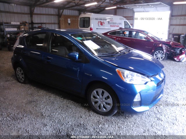 TOYOTA PRIUS C 2013 jtdkdtb33d1552713