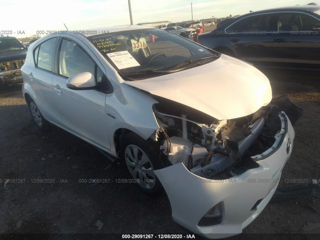 TOYOTA PRIUS C 2013 jtdkdtb33d1555899