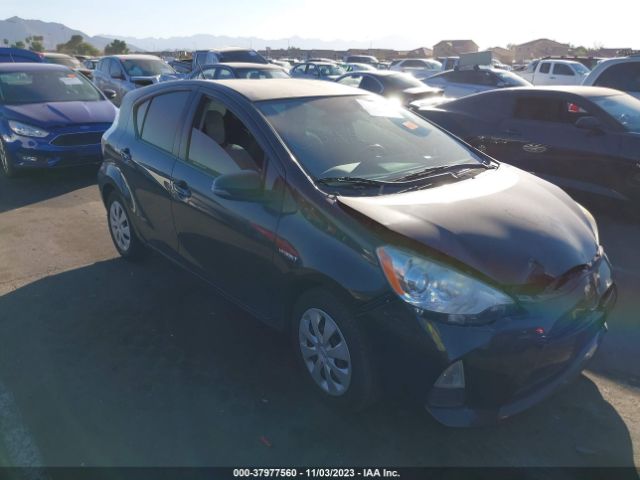 TOYOTA PRIUS C 2013 jtdkdtb33d1556163