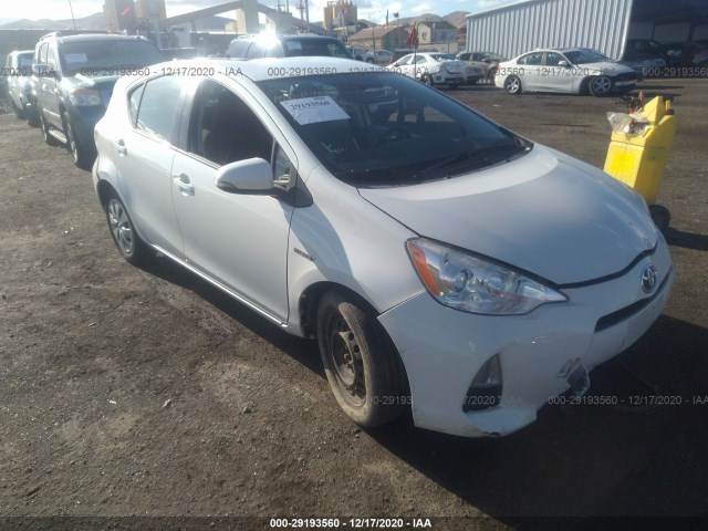 TOYOTA PRIUS C 2014 jtdkdtb33e1064623