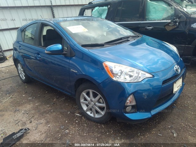 TOYOTA PRIUS C 2014 jtdkdtb33e1070874