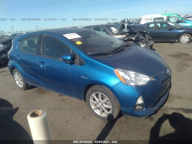 TOYOTA PRIUS C 2014 jtdkdtb33e1071362