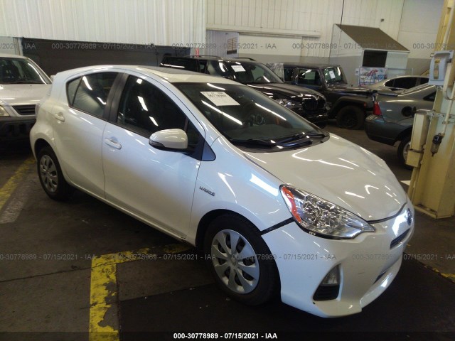 TOYOTA PRIUS C 2014 jtdkdtb33e1075265